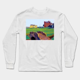 SWILCAN BRIDGE ST. ANDREWS HOLE 18 Long Sleeve T-Shirt